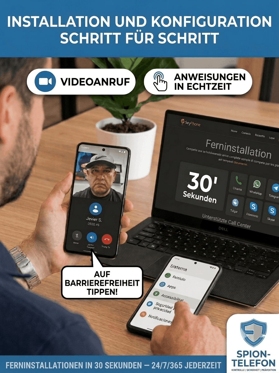 Ferninstallation mit Javier