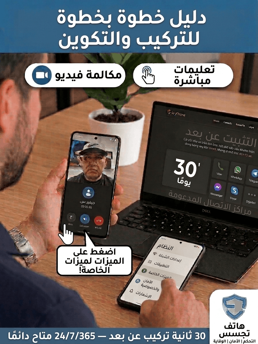 التركيب عن بعد مع خافيير