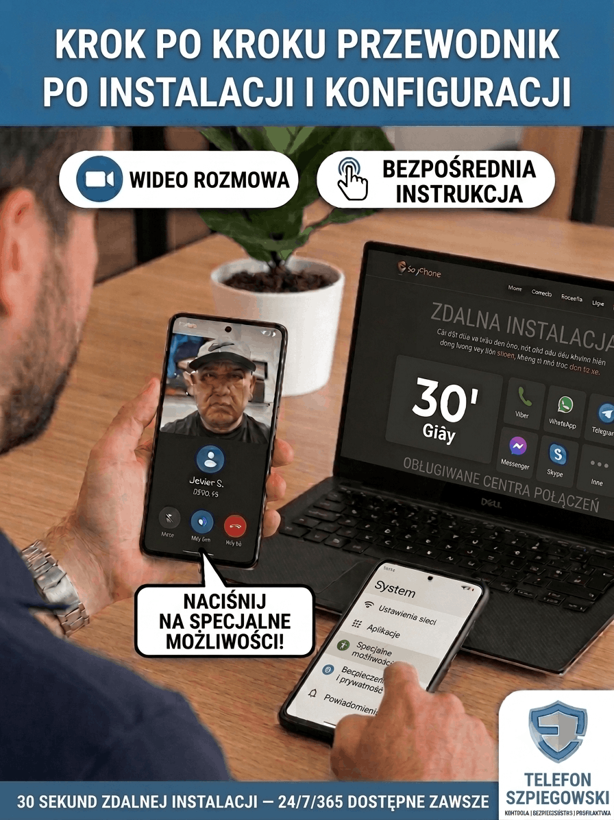 Zdalna instalacja z Javierem