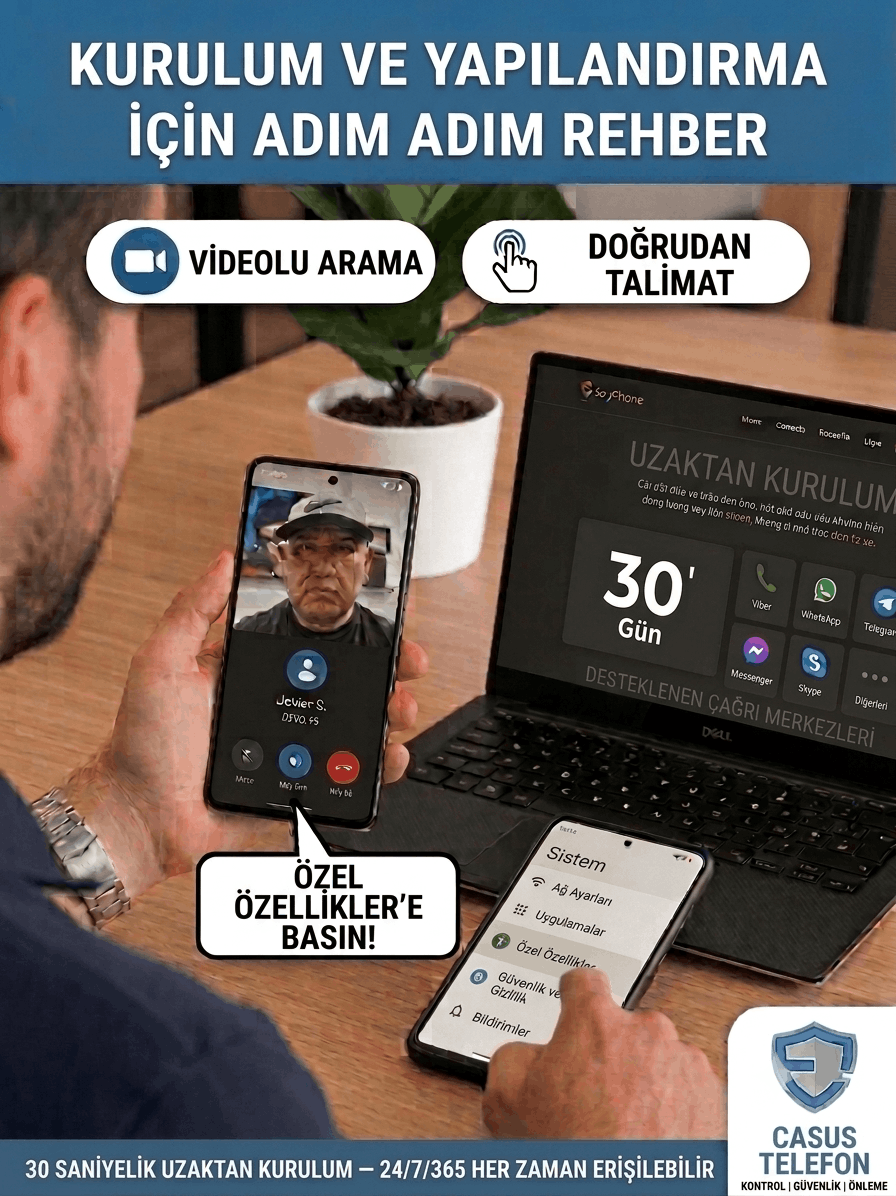 Javier ile uzaktan kurulum